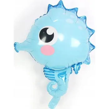 Balónek Fóliový balónek ve tvaru mořského koníka IMPREZA BALONY 46x63 cm