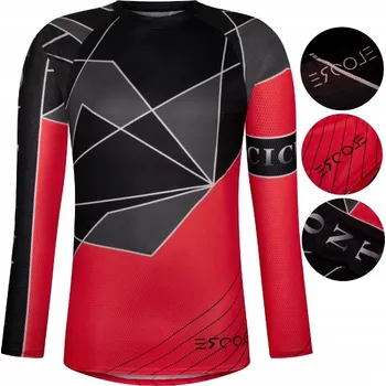 cyklistický dres Cyklistický dres Ercole M černý