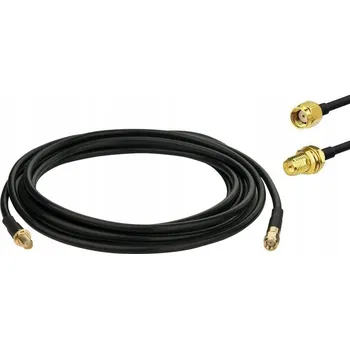 elektrický kabel Anténní Kulatý kabel, koaxiální YNX 1 x 0,5