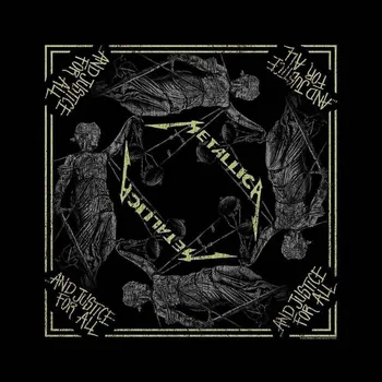 Kšiltovka Metallica Šátek And Justice for All Black