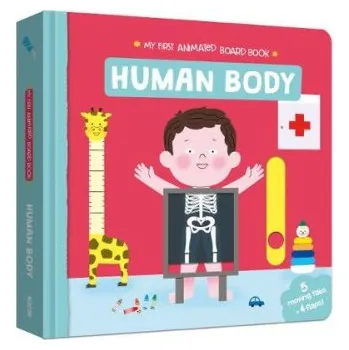 Cizojazyčná kniha My First Animated Board Book: Human Body (M LUTHRINGER)(Brožovaná)