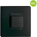 Dveřní kování Twin ICE P1540 černé Provedení: kování pro WC zámek