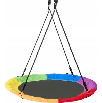 Dětská houpačka SucceBuy Houpačka na strom 1016x50MM Venkovní houpačka 900D Oxford 340KG