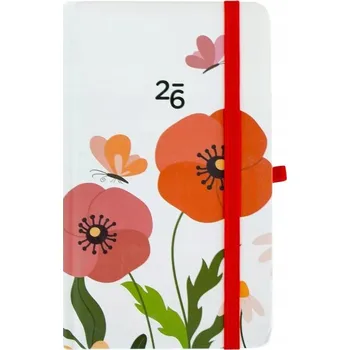 Kalendář ALBI KAPESNÍ TÝDENNÍ KALENDÁŘ se zavíráním na gumičku A6 2025