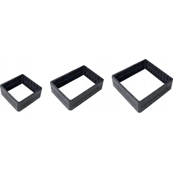 Obraz Béžový plast Květináč Aga 80 cm x 80 x 25 cm