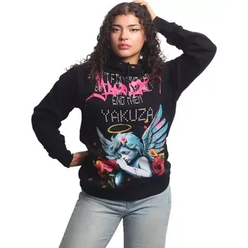 Dámská mikina Yakuza dámská mikina PROBLEMS GHOB 26126 Black