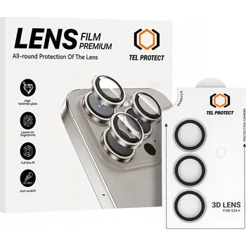 Sklo na fotoaparát pro Samsung Galaxy S25 Plus průhledné objektiv 3 ks