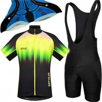 Cyklistické kalhoty Pánský cyklistický teplákovka, cyklo oblečení vel XL, triko a Kraťasy na kolo