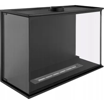 Biokrb Závěsný biokrb Aflamo 100 x 51 x 31 cm černý