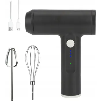 Ruční mixér Bedee, USB, 20 W, černý