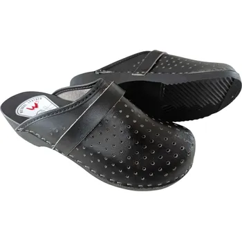 Dámská zdravotní obuv Ortopedické dřeváky, černé Velikost: 38