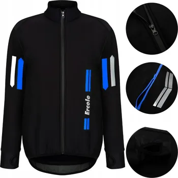 Moto oblečení Cyklistická bunda Ercole S černá