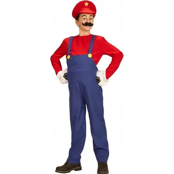 Karnevalový kostým INSTALATÉRSKÝ KOSTÝM INSTALATÉR Z MARIO 164