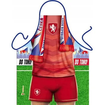 Kuchyňská zástěra KupMa: Česká fotbalová zástěra