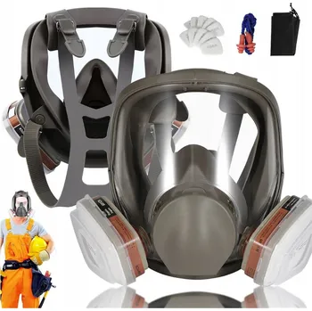 Obraz Celolícní lakýrnická plynová maska 6800