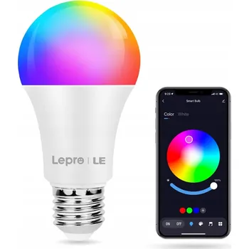 Žárovka Žárovka E27 A60 chytrá Smart WiFi RGB stmívatelná, ovládaná aplikací