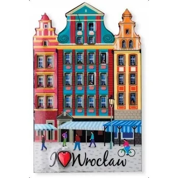 Obraz Magnet Miluji Poland Vratislav ILP-MAG-C-WR-11