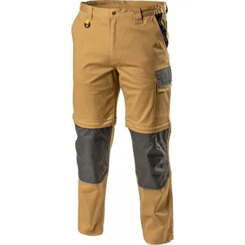 Pánské kalhoty EDGAR II ochranné kalhoty, tmavě béžové, velikost 2XL (56) Hogert HT5K276-2-2XL