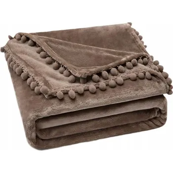 deka Fleecová deka MIULEE 150 cm x 200 cm, vícebarevná