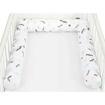 Hnízdečko pro miminko Ochranný mantinel do dětské postýlky, 180 cm (3x60 cm) - kolibřík