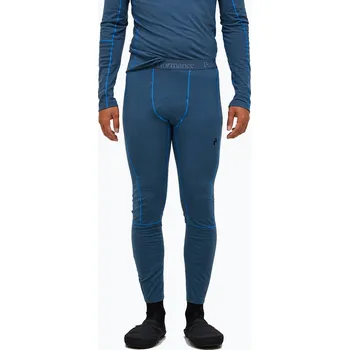 Pánské kalhoty Pánské termo kalhoty Peak Performance Magic 7/8 Johns Long Wool-Blend Baselayer mountain lake