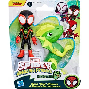 Figurka Hasbro Spider-Man Spidey Dino-Webs Sada figurek Miles Morales a Electrosaurus