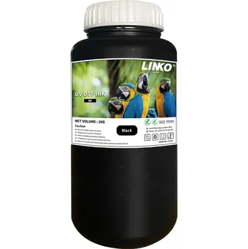 LINKO UD3500 UV DTF inkoust do tiskárny Black (B)