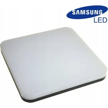 Kvadratický stropní Stropní Svítidlo Bowi 28 x 6,5 cm černý