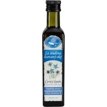 Doplněk stravy Missiva Černý kmín - za studena lisovaný olej 100 ml