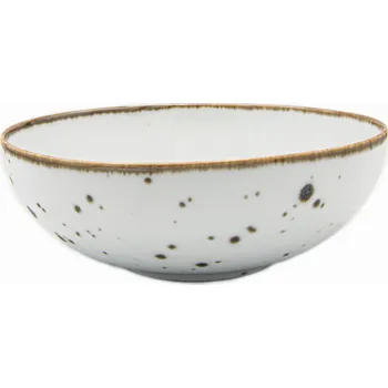 Bílý Salátová Mísa z oxidu hlinitého, 16 cm, Bogucice