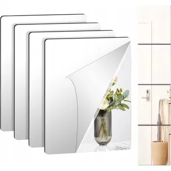 Zrcadlo SAMOLEPICÍ ZRCADLOVÉ SAMOLEPKY ZRCADLO SAMOLEPICÍ NALEPovací PANELY SADA