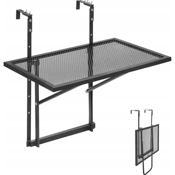 Jídelní stůl Stůl Vevor kovový obdélníkový 61 x 41 x 59 cm