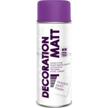 Barva ve spreji Deco Color ® DecoColor, barva ve spreji MATT, RAL 4005 fialový - 400 ml