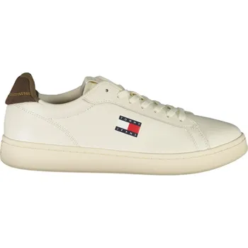 Pánské tenisky Tommy Jeans EM0EM01596 Pánské tenisky bílé/hnědé 45