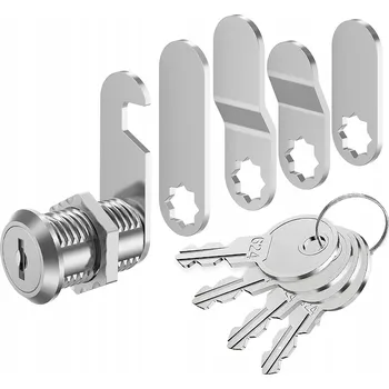 Poštovní schránka Poštovní schránka ZÁMEK KE SCHRÁNCE NA DOPISY SADA stříbrný