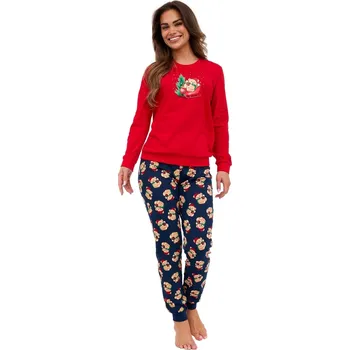 Dámské pyžamo Dámské pyžamo CORNETTE 671/422 TEDDY červená XXL 0