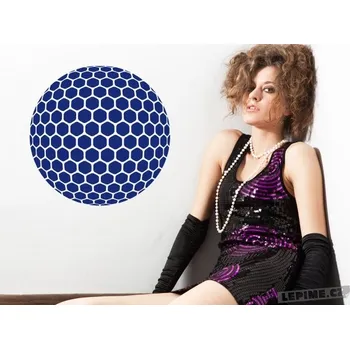 Karnevalový doplněk Discokoule Barva: 049 - Královská modrá, Velikost: 75x75cm