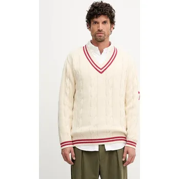 Pánský svetr Svetr Pepe Jeans pánský, béžová barva, PM7000021 02A, vel. L