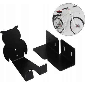 Věšák Nástěnný držák na kolo Ercole, nosnost 18 kg, černý