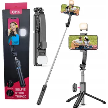 Selfie tyč Selfie tyč / Držák Bedee černý