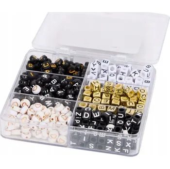 Dětské navlékací korálky Craft Universe Sada korálků pro výrobu šperků MIX 2