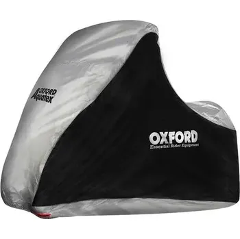 Plachta na motorové vozidlo Plachta na motorku Oxford Aquatex MP3 stříbrná d