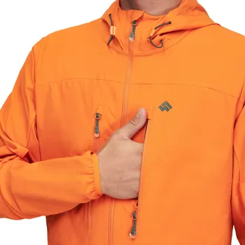 Pánská softshellová bunda Alpinus pánská softshellová bunda s kapucí Pourri, velikost S