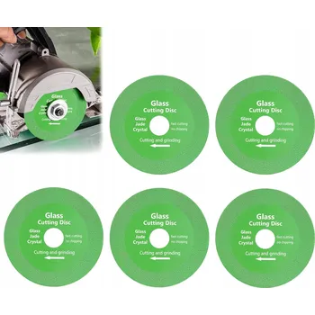 Řezný kotouč 5x DIAMANTOVÝ KOTOUČ NA ŘEZÁNÍ A BROUŠENÍ SKLA