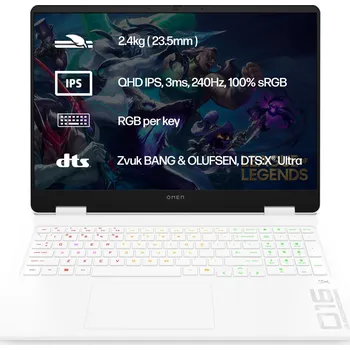 Notebook HP OMEN MAX/16-ah0002nc/U9-275HX/16"/2560x1600/32GB/1TB SSD/RTX 5070Ti/W11H/White/2R NBD