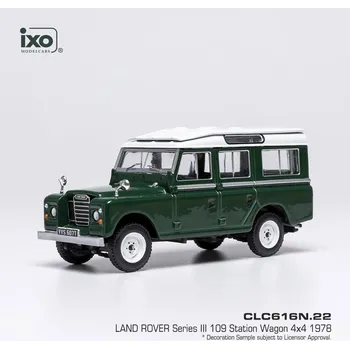 autíčko Land Rover Series III 109 (1978) - Zelená 1:43 IXO