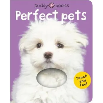 První čtění Bright Baby Touch & Feel Perfect Pets (Roger Priddy)(Leporelo)