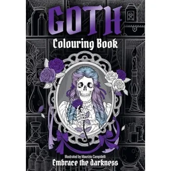 Cizojazyčná kniha GOTH Colouring Book