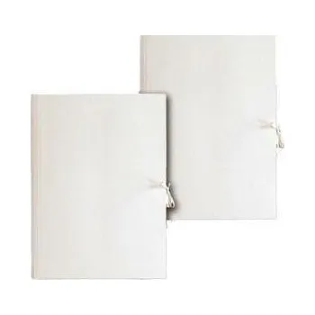 Kartonová složka A4 300 g/m2 s vázáním, bílá BARBARA