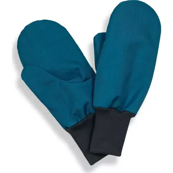 Rukavice ESITO | Dámské palčáky s beránkem Lady Lamb Petrol - petrolejová / S